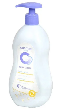 Gel rửa mặt Cosmia baby Body And Hair Cleansing Gel