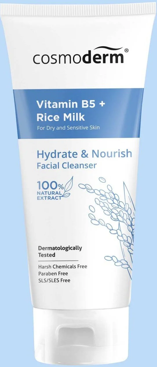 Sữa rửa mặt Cosmoderm Natural Hydrate & Nourish Facial Cleanser