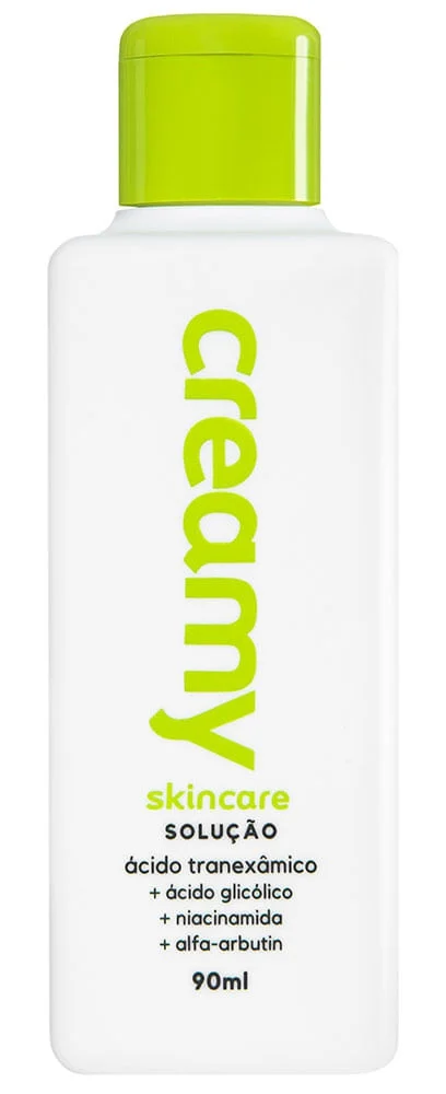 Creamy Solução Ácido Tranexâmico + Ácido Glicólico + Niacinamida + Alfa-Arbutin