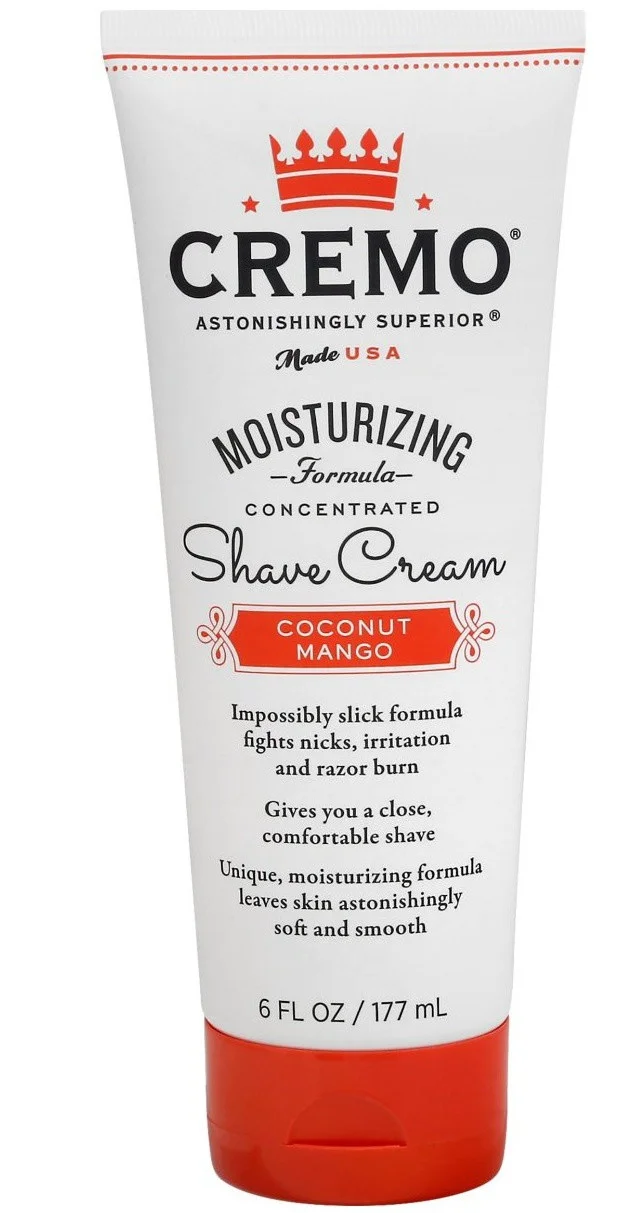 Cremo Moisturizing Coconut Mango Concentrated Shave Cream