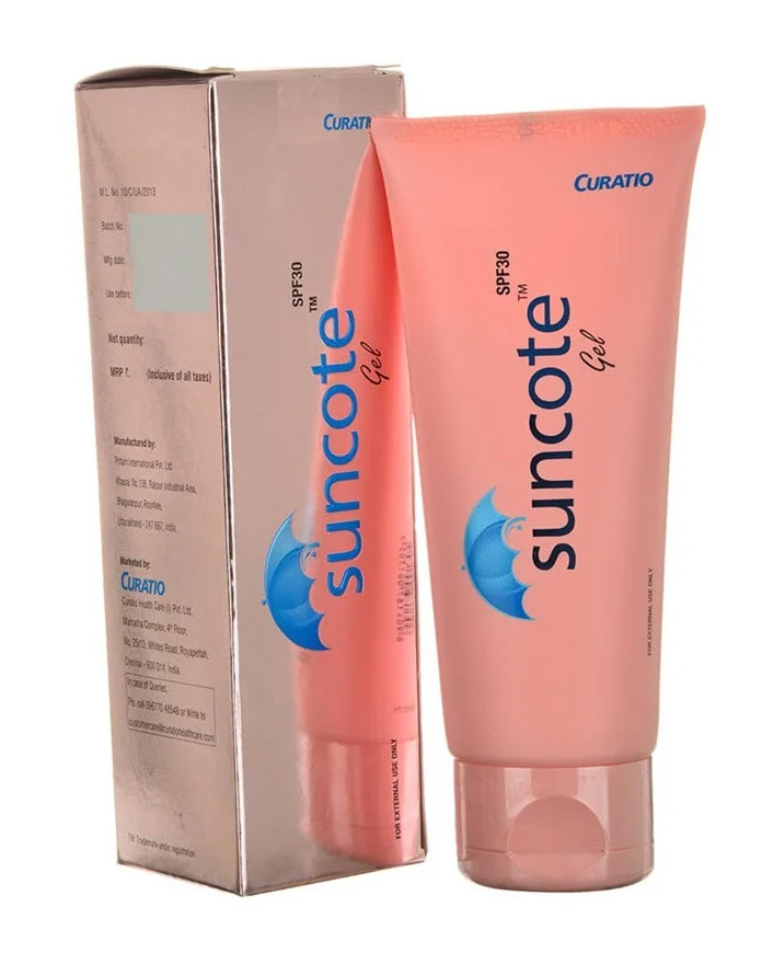 Kem chống nắng Curatio Suncote Gel Sunscreen
