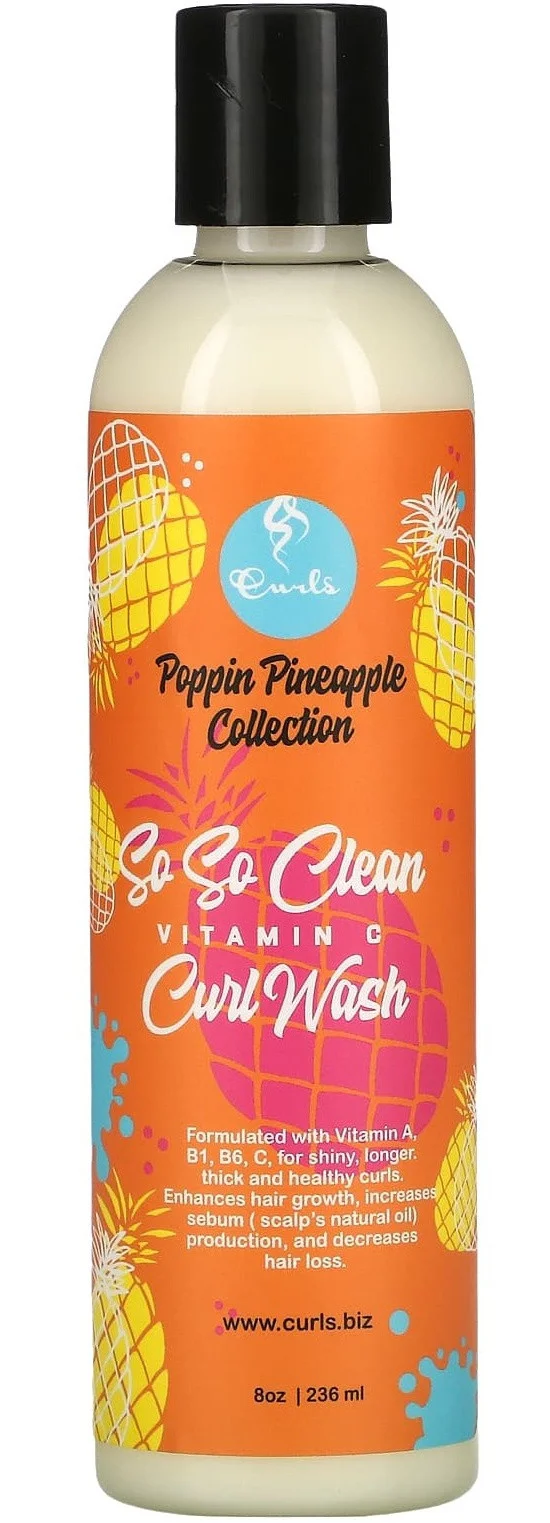 CURLS Pineapple So So Clean Vitamin C Curl Wash