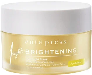 Cute Press Night Brightening Overnight Mask