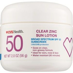Sữa dưỡng CVS Health Clear Zinc Broad Spectrum Sun Lotion Spf 50