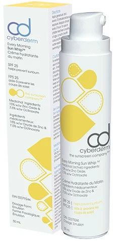 CyberDERM Every Morning Sun Whip Spf 25