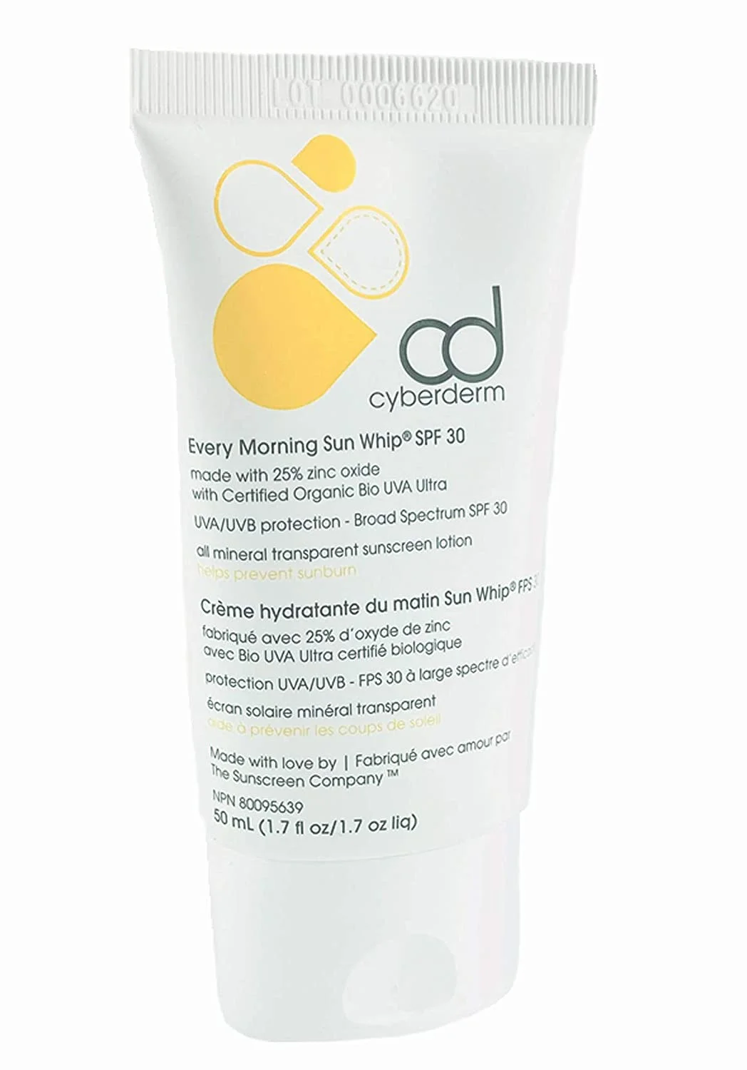 CyberDERM Every Morning Sun Whip SPF 30