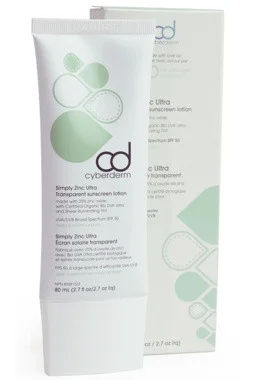 CyberDERM Simply Zinc Ultra Transparent Sunscreen Lotion Spf50