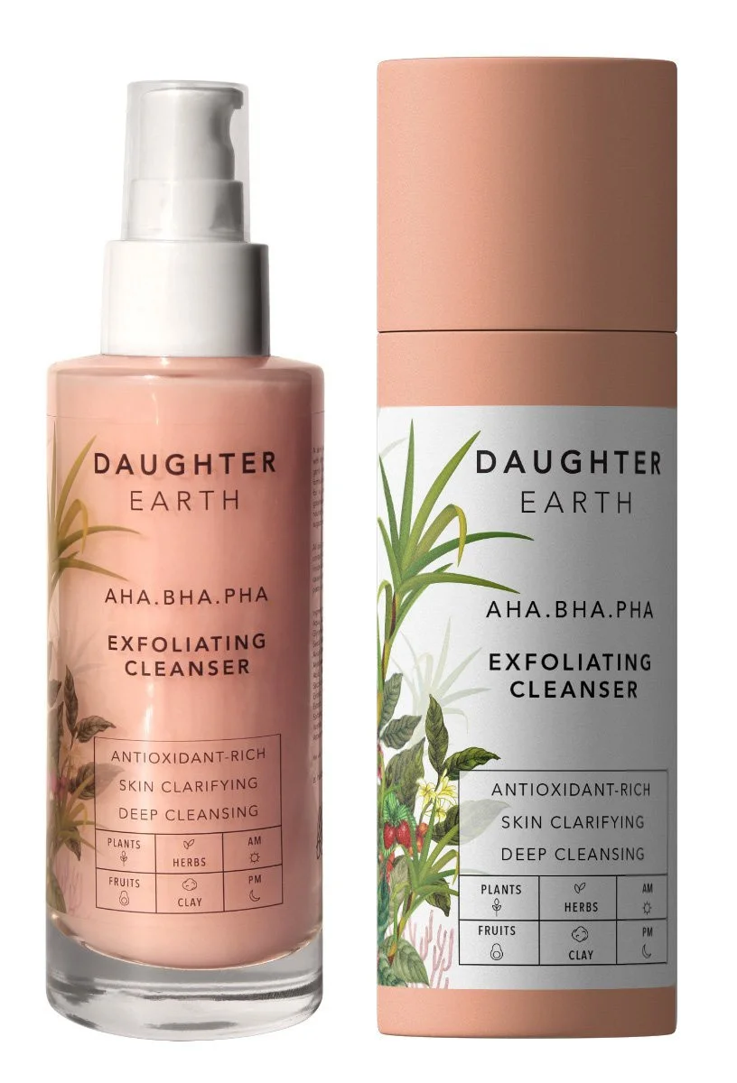 Daughter Earth AHA BHA PHA Exfoliating Cleanser