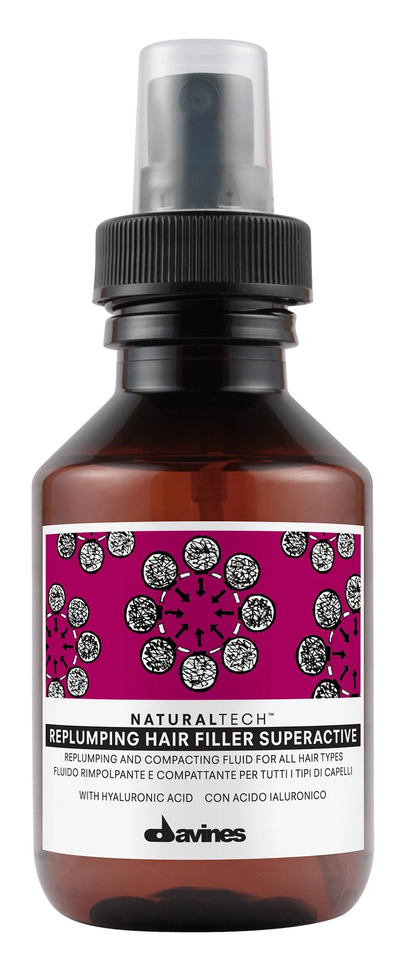 Davines Naturaltech Replumping Hair Filler Superactive Leave-In