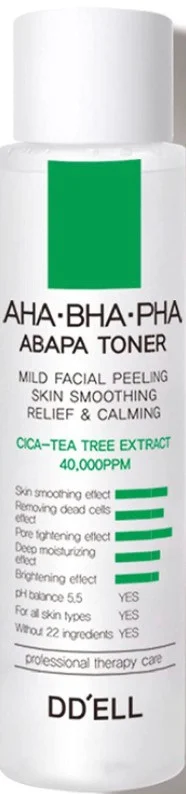 Nước hoa hồng DD'ELL Abapa Exfoliating Facial Toner