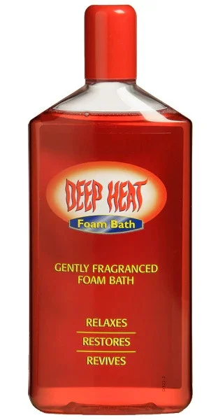 Deep Heat Bubble Bath