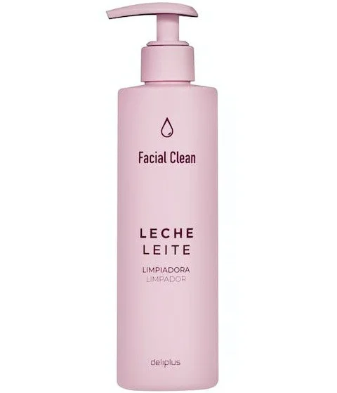 Deliplus Leche Facial Limpiadora Facial Clean Todo Tipo De Pieles