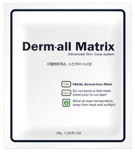 Matrix Derm Cap Derm-all Matrix Facial Dermal-Care Mask