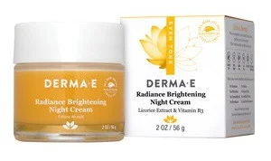 DERMA E Derma Radiance Brightening Night Vitamin C Cream