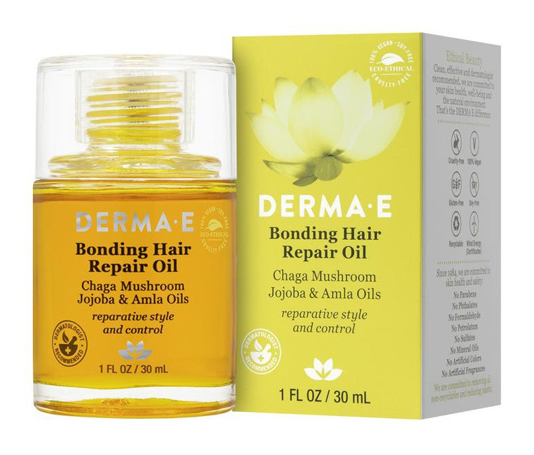 Full ingredients list DERMA E Hair Bonding Oil