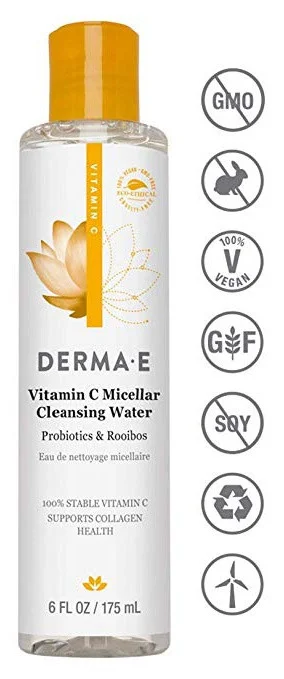DERMA E Vitamin C Micellar Cleansing Water