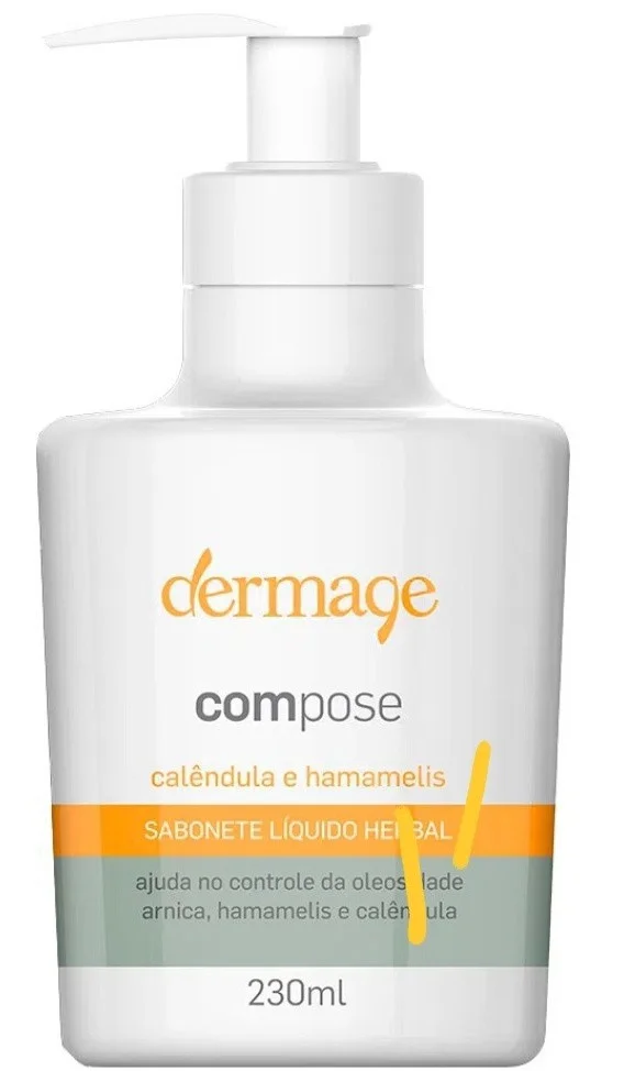 Dermage Compose Sabonete Liquido Herbal