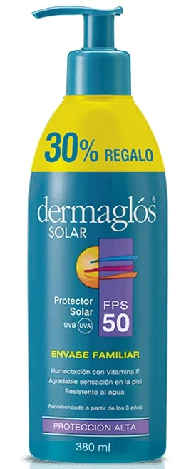 Dermaglós Protector Solar Con FPS 50