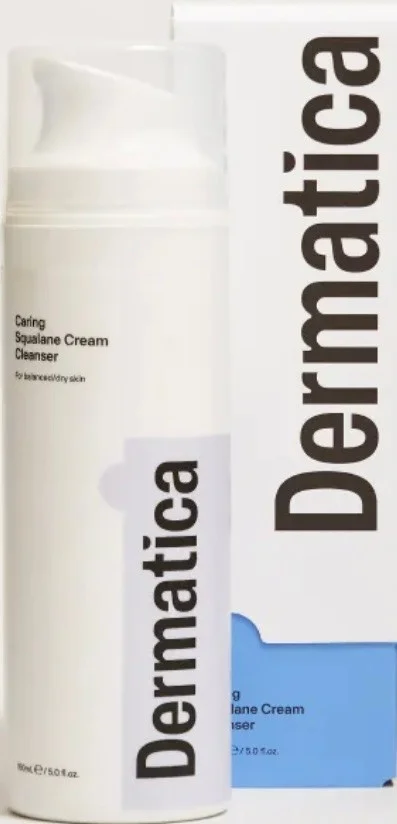 Sữa rửa mặt Dermatica Caring Squalane Cream Cleanser