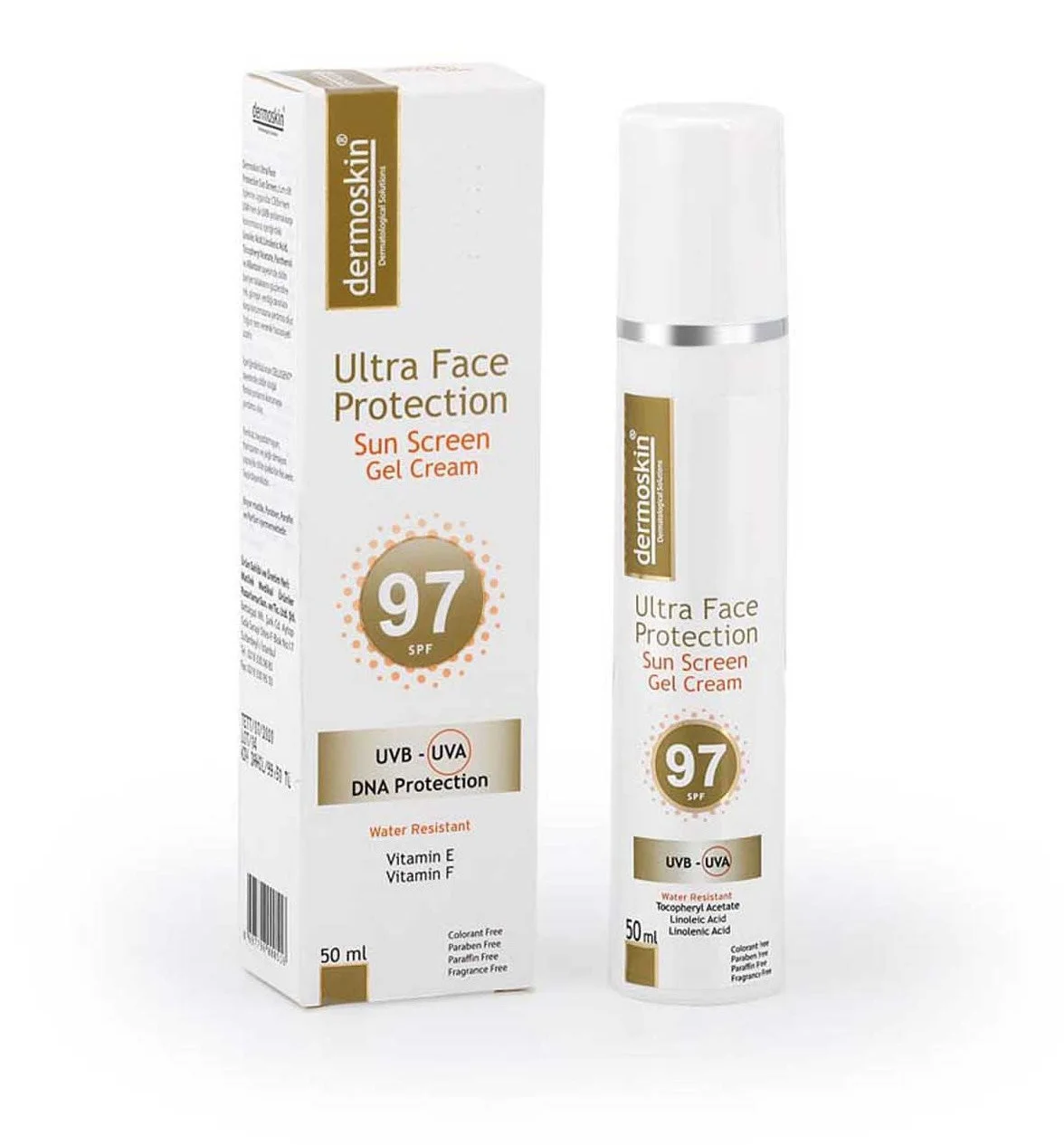 Kem Dermoskin Ultra Face Protection Sun Screen Gel Cream SPF 97