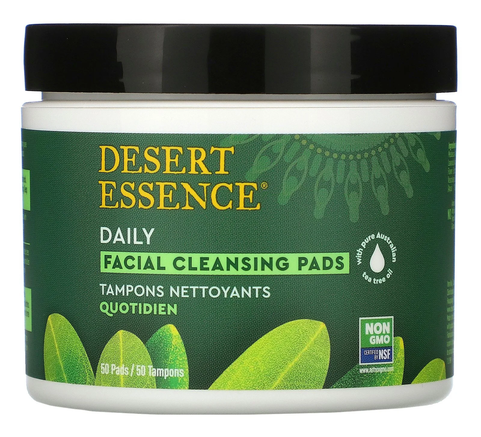 Desert Essence Tea Tree Oil Facial Cleansing Pads