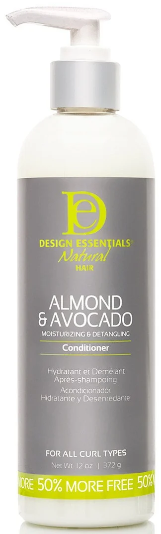 Dầu xả Design Essentials Almond & Avocado Moisturizing & Detangling Conditioner