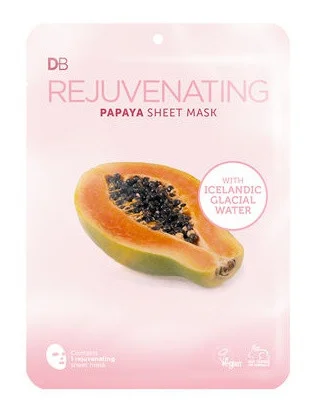 Designer Brands Rejuvenating Papaya Sheet Mask With Icelandic Water