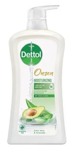 Sữa tắm Dettol Onzen Moisturizing Body Wash (Aloe Vera & Avocado)