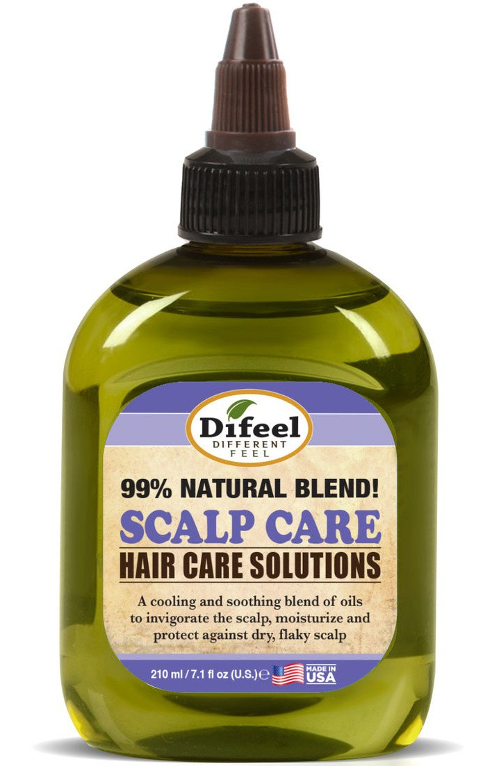 Difeel 99% Natürliches Therapeutic Haaröl Scalp Care - 237 Ml Mit Teebaum, Rizinus & Olivenöl