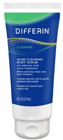 Tẩy da chết Differin Acne-clearing Body Scrub