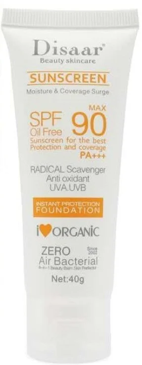 DISAAR Instant Protection Skin Color Sunscreen 90