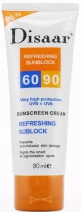 Chống nắng DISAAR Refreshing Sunblock 60 SPF To 90 SPF