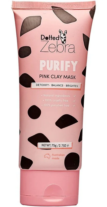 Dotted Zebra Australian Purifying Pink Clay Mask