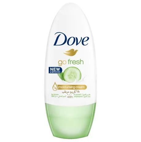 Dove Go Fresh Cucumber & Green Tea Roll-On Antiperspirant Deodorant
