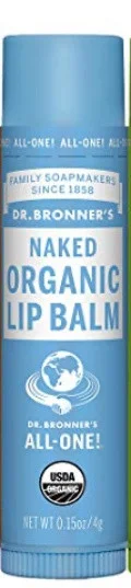 Son dưỡng Dr Bronner Organic Lip Balm - Naked