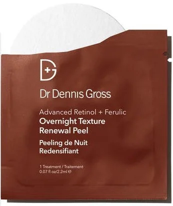 Dr. Dennis Gross Skincare Advanced Retinol + Ferulic Overnight Texture Renewal Peel