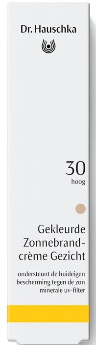 Dr Hauschka Gekleurde Zonnebrandcrème Gezicht SPF 30