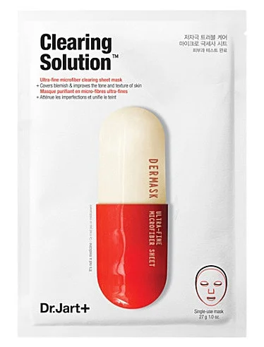 Mặt nạ Dr. Jart+ Dermask Clearing Solution Ultra-Fine Microfiber Sheet Mask