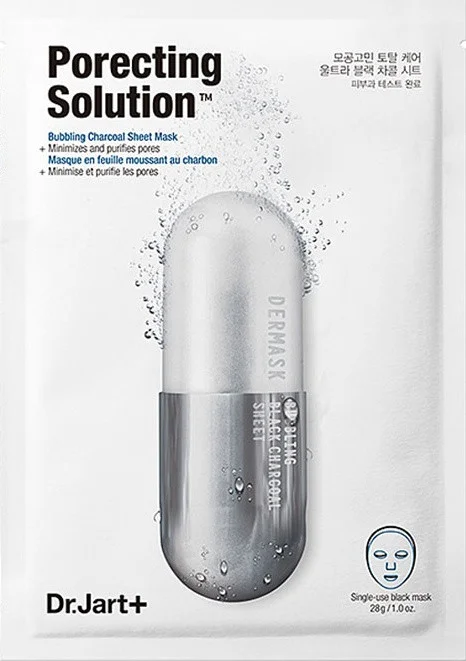 Dr. Jart+ Porecting Solution Bubbling Charcoal Sheet Mask