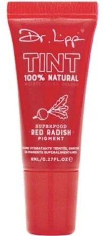 Dr Lipp 100% Natural Moisturising Colour Lip Tint - Red Radish