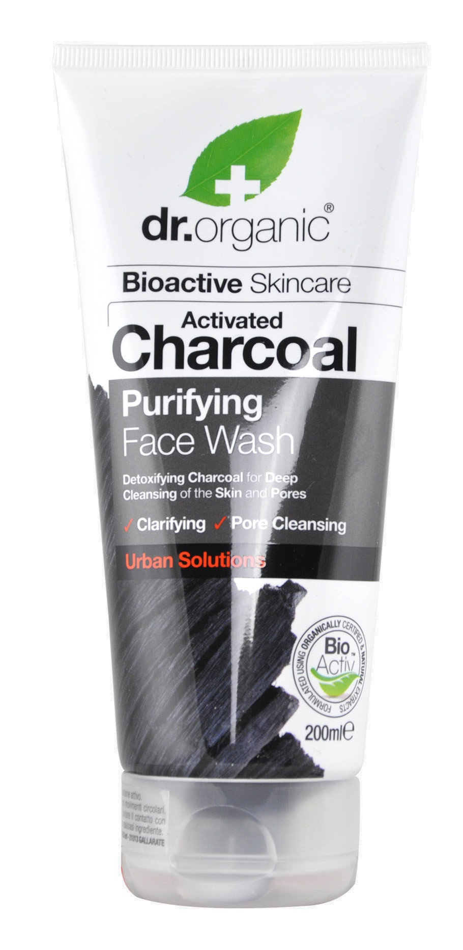 Full ingredients list Dr Organic Activated Charcoal Purifying