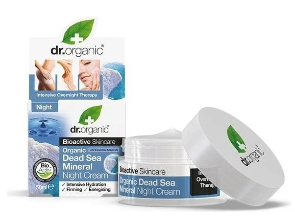 Kem dưỡng ban đêm Dr Organic Dead Sea Mineral Night Cream