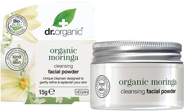 Bột đắp mặt Dr Organic Organic Moringa Cleansing Facial Powder
