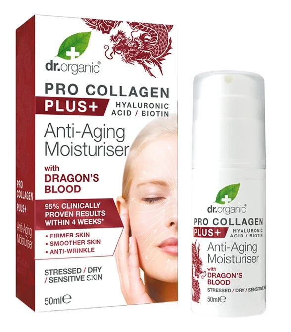 Dr Organic Pro Collagen+ Anti-Aging Moisturiser With Dragon'S Blood