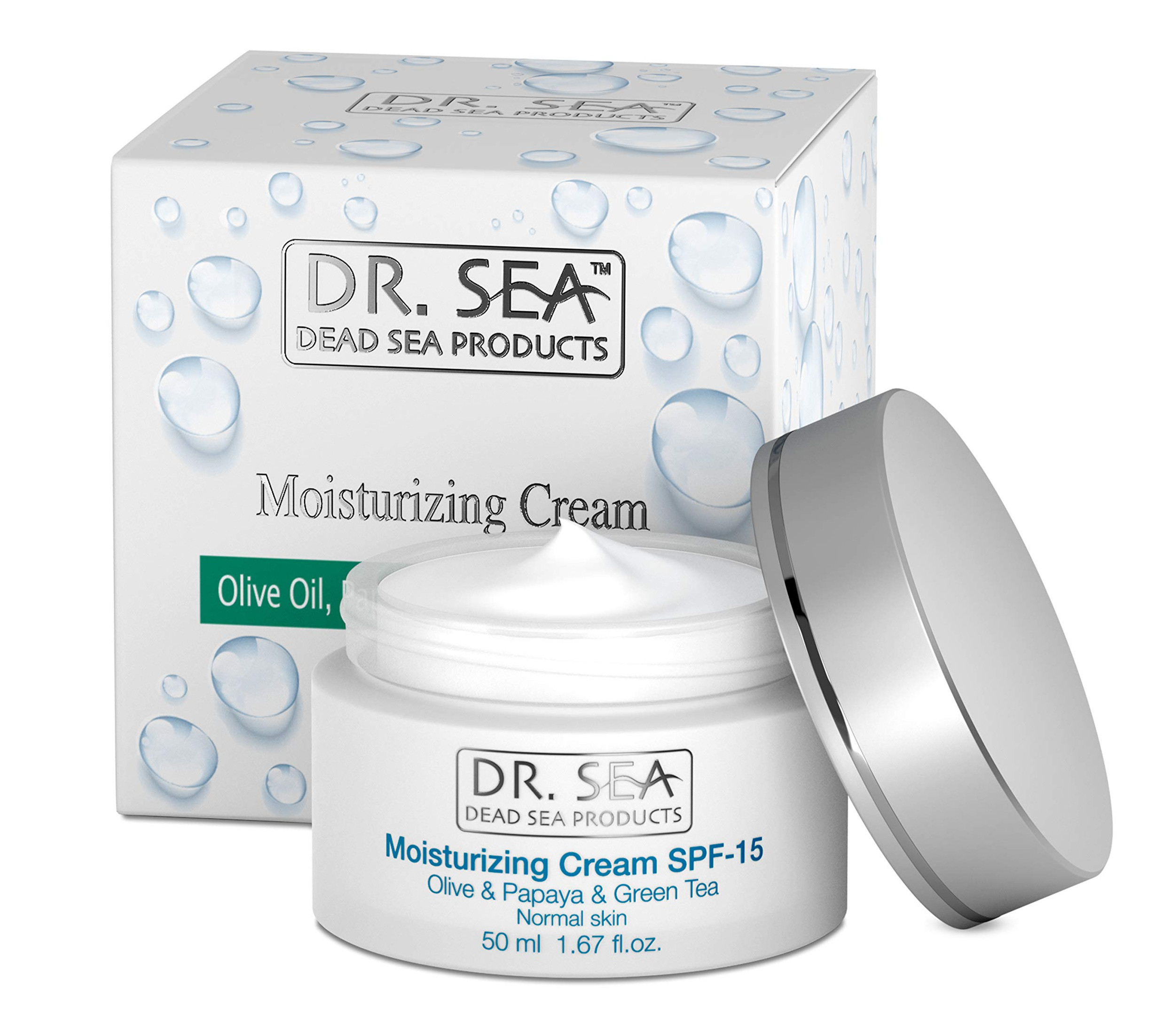 Ingredients list DR. SEA Moisturizing Cream Olive Oil ,Papaya ...