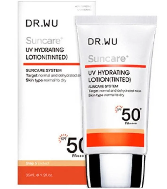 Dưỡng ẩm Dr. Wu Hydrating Lotion With Hyaluronic Acid (tinted) SPF50+ Pa++++