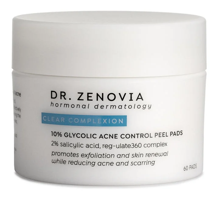 Dr. Zenovia Skincare 10% Glycolic Acne Control Peel Pads