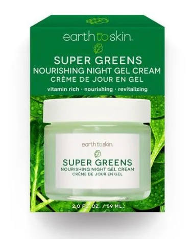 Kem Earth to Skin Super Greens Nourshing Night Gel Cream