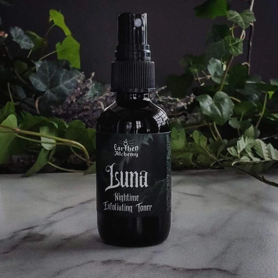 earthen alchemy Luna Night Time Exfoliating Toner