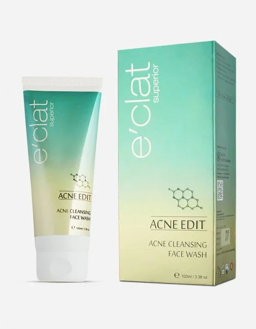 Sữa rửa mặt e'clat superior Acne Edit – Acne Cleansing Face Wash